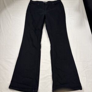 JEANS‎ LEVIS WOMEN 16 Straight BOOT Levi's Signature Dark Wash Stretch